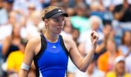 Caroline Wozniacki pictured at the 2024 US Open (Source: Getty)